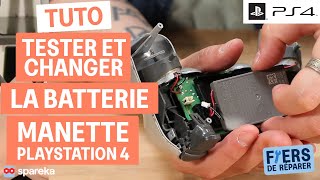 Comment tester et changer la batterie dune manette de PS4 [upl. by Asserac]