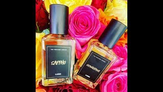 Sappho amp Frangipani Fragrances Review Lush Florence Exclusive Perfumes [upl. by Nakeber329]