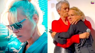 Jamie Lee Curtis EMOTIONAL Reaction To Pamela Anderson Last Showgirl Performance TIFF [upl. by Berkeley162]