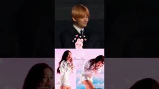 V smiling after Jennies little run  GDA 2019☘️🐻 taennie jennie taehyung taennieisreal [upl. by Woodhouse]