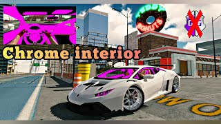 Car parking multiplayer interior chrome tanpa Game Guardian [upl. by Teirtza]