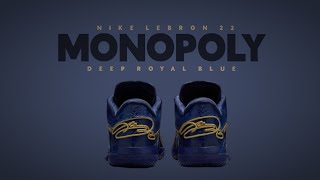 DEEP ROYAL BLUE 2024 MONOPOLY x Nike Lebron 22 DETAILED LOOK  RELEASE INFO [upl. by Bough617]