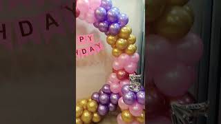 Ring balloon decoration balloon shorts [upl. by Geoffrey]