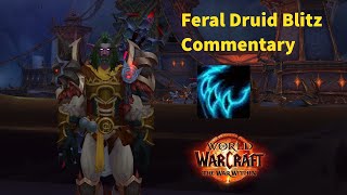 Feral Is Savage In Blitz  Solo RBG Blitz Commentary  World of Warcraft The War Within 1105 [upl. by Carrol881]