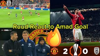 Amad Diallo 2 goals for Man United vs PAOK 🔥 [upl. by Debee]