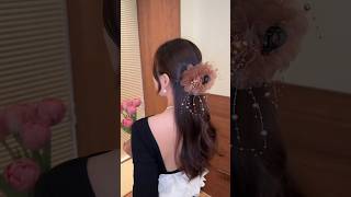 Beautiful Hair design tutorial hairdesign hairstyle [upl. by Farrica]