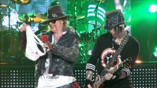 Guns N Roses  Paradise City HD live 4 6 2012 Ahoy Rotterdam The Netherlands [upl. by Ilek886]