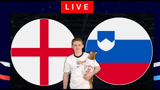 England vs Slovenia  LIVE WATCHALONG  EURO 2024  Football Match [upl. by Anzovin]