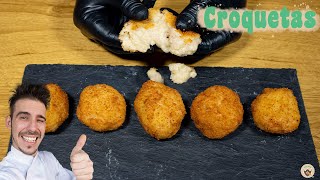 CROQUETAS de CEBOLLA CARAMELIZADA y BACON VEGANAS [upl. by Nalat]