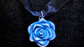 Tutorial 25 • rosa in fimo e cernit  how to create a polymerclay rose [upl. by Lagiba]