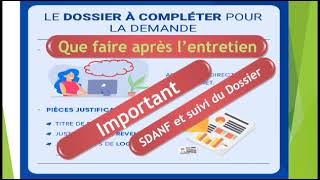 Que faire après l’entretien pour naturalisation  Comment Contacter SDANF pour un Bon Suivi Dossier [upl. by Ecilahc798]