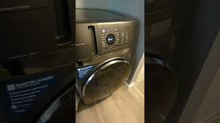 Applying the new update on my Ge electric washer and dryer combo [upl. by Lathe266]