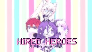 OLD Hired Heroes  MINI MOVIE  Gacha Life [upl. by Ozneral]