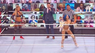 FULL MATCH  Sasha Banks vs Carmella Smackdown Women’s Championship  WWE TLC 2020 [upl. by Negam262]