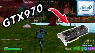 FORTNITE GTX 970 4GB LOW MESH [upl. by Acinej]