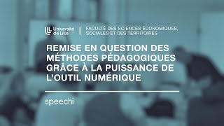 Remise en question des méthodes pédagogiques grâce à l’outil numérique  Speechi Part 77 [upl. by Suzzy]