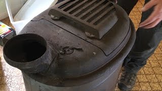 Fixing The Old Wood Stove At The Cabin [upl. by Ballard]