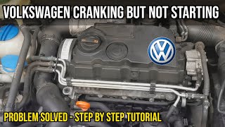 Volkswagen TDI Cranking But No Start Fault  Found amp Fixed  How To DIY [upl. by Ten]