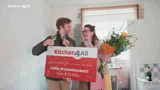 De winnaar van de gratis droomkeuken [upl. by Drucie137]