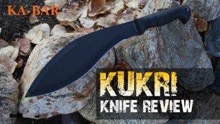 Kabar Kukri Knife Review  OsoGrandeKnives [upl. by Letsyrc]