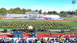 East Texas AampM Pride Band Halftime Performance 11232024 [upl. by Rehtaef]