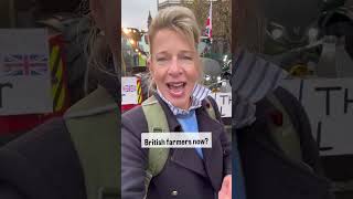 Katie Hopkins At the Farmers protest in London [upl. by Anne-Marie759]