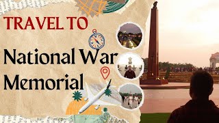 National War MemorialIndia Pakistan WarMartyrsBest Experience nationalwarmemorial exploreindia [upl. by Kreindler713]