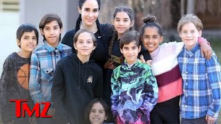 Octomom Nadya Sulemans 8 Kids Celebrate 14th Birthday with Vegan Donuts  TMZ Live [upl. by Greerson]