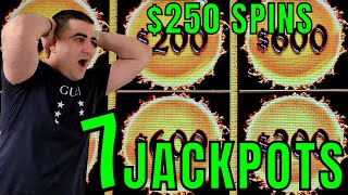 I Won 7 HANDPAY JACKPOTS On Million Dollar Dragon Link Slot  Las Vegas HUGE WINS [upl. by Ecirtahs]