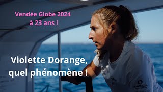 QUI EST VIOLETTE DORANGE 23 ans la plus jeune navigatrice de ce Vendée Globe 2024 [upl. by Barnabas]