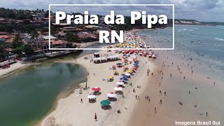 PIPA BRASIL Praia da Pipa  RN AÃ©reas Drone Â©DireitosReservados [upl. by Nived]