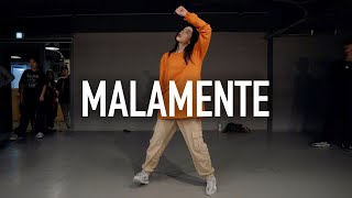 ROSALÍA  MALAMENTE  Tina Boo Choreography [upl. by Shiau]