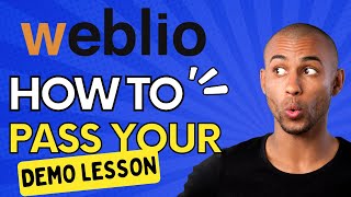 How to pass your demo lesson 2022Weblio esl [upl. by Sivert]