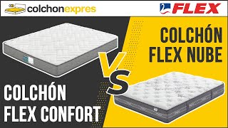 Colchón Flex Confort de Muelle Ensacado Pocket Premium® VS Colchón Flex Nube  Colchón Exprés [upl. by Salokcin]