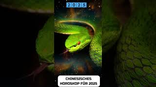 Schlange Chinese Horoscope 2025 [upl. by Adnawyek]