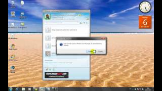 como poner el icono de windows live messenger en la barra de notificaciones en windows 7 [upl. by Friedrick798]