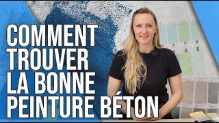 Comment trouver la bonne peinture pour béton  Conseils amp plus [upl. by Nino]