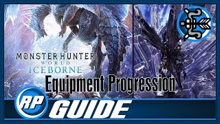 MHW Iceborne Bow Equipment Progression Guide Step by Step Recommended Playing [upl. by Morez]