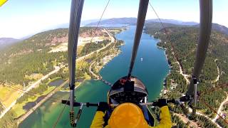 Sky Cruising with a trike  Sandpoint Idaho [upl. by Nodyarb]