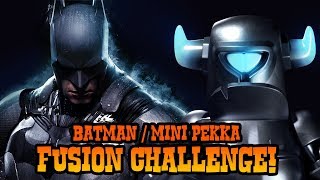 How to Draw Batman  Mini PEKKA Fusion  ART CHALLENGE [upl. by Nerrad]