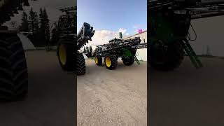 Two John Deere Sprayers 264ft [upl. by Marv]