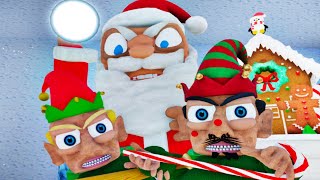 ROBLOX  EVIL SANTA ELF FACTORY ESCAPE CHRISTMAS OBBY 4k games gamingvideos [upl. by Cogn]