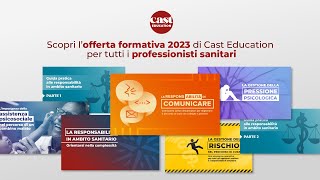 Cast Education  Catalogo corsi FAD ECM 2023 [upl. by Xaviera]