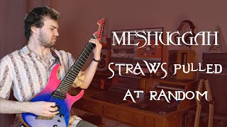 Meshuggah  Straws Pulled at Random Cover by Aidan Black [upl. by Akcemat862]