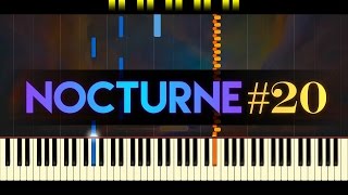 Nocturne in Csharp minor Op posth  CHOPIN [upl. by Etnom]