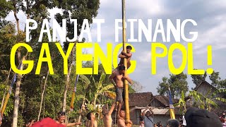 LOMBA PANJAT PRINGE GAYENG POLLL  MBAH TOVA YO IKUT SERTA [upl. by Ysied]