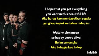 Coldplay  Biutyful  Lirik Terjemahan [upl. by Eninahs]