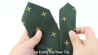 Personalized Logo TieCheap Price Polyester NecktiesProfessional Men Tie Manufacturer for ODMOEM [upl. by Akselaw]