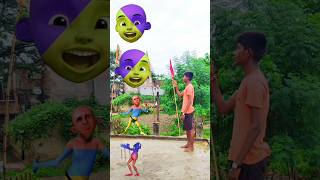 Upin ipin head to dancing frog joker gorilla amp red dame tu cosita  magic vfx viralvideo funny [upl. by Welker]