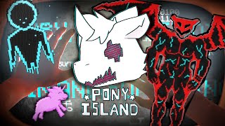 This Pony Themed Videogame is Cursed  Pony Island Full Playthrough [upl. by Mhoj]